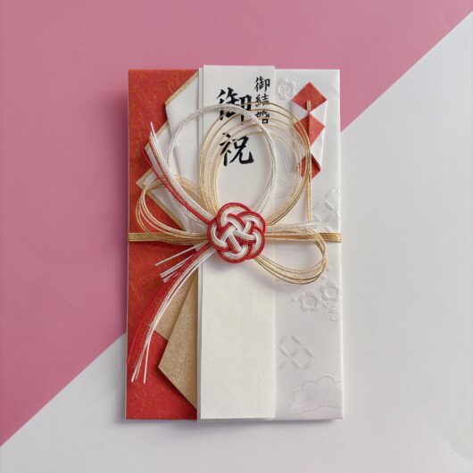 【中金封】まどか／赤（5万〜50万円）中袋込み