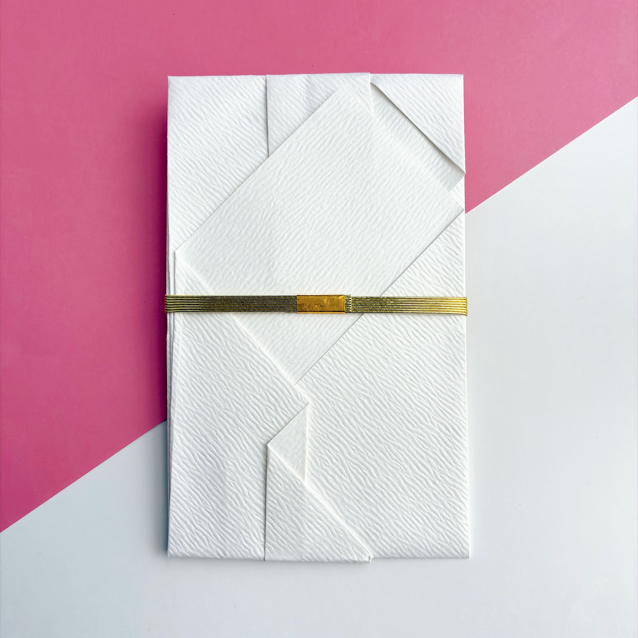 【中金封】輪重ね/緑(5万〜50万円)中袋込み - 画像 (2)